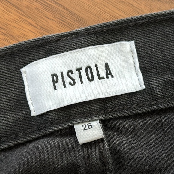 PISTOLA ALEXA HIGH RISE FLARE JEANS WITH SLIT - Picture 13 of 14